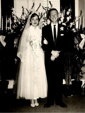 Jay and his bride Ruth Mitchell Ott